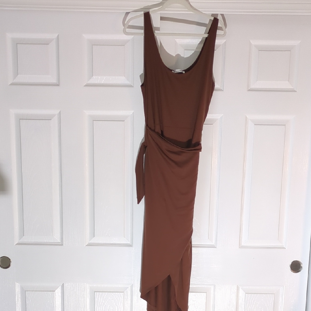 Reformation Kaila Strap Wrap Dress